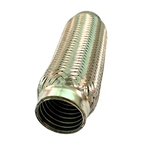 TUBO FLEXIBLE ESCAPE 3" 76MM X 150MM ACERO INOXIDABLE UNIVERSAL ALTA CALIDAD - Imagen 1 de 1