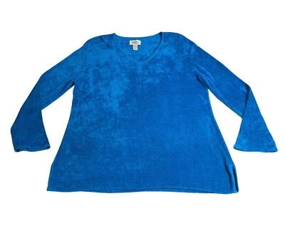 Suéter De Colección Años 90 Diseño Chicos Para Mujer XL Azul Acogedor Felpa Iridiscente Comodidad Foto 1 de 4