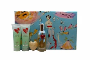 OH DE MOSCHINO 4 PIECE GIFT SET WITH EAU DE TOILETTE SPRAY 45 ML/1.5 OZ. (D) - Picture 1 of 2
