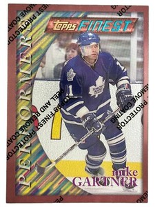 1995-96 Topps Finest - Performers ! Mike Gartner