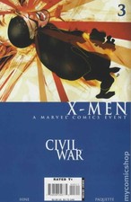 Civil War X-Men #3 VF 2006 Stock Image