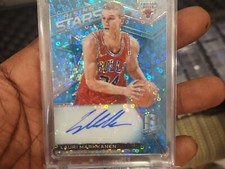 Panini Rising Stars Disco Signatures Teal Lauri Markkanen /49