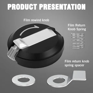 Conjunto de reparación de perilla de rebobinado de película OEM para cámara Nikon para FM FE FM2 FE2 FA FM3A - Imagen 1 de 9