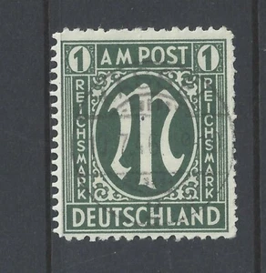 OCUPACIÓN ALIADA ALEMANIA 1946 1m. SG A35 usado verde mirto - Imagen 1 de 2