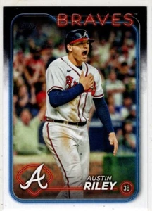 2024 Topps Baseball Austin Riley No. 595 Atlanta Braves - Bild 1 von 2