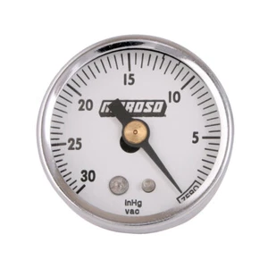 1-1/2" MOROSO Vacuum Gauge 0-30 in Hg Mechanical Analog New - Picture 1 of 1