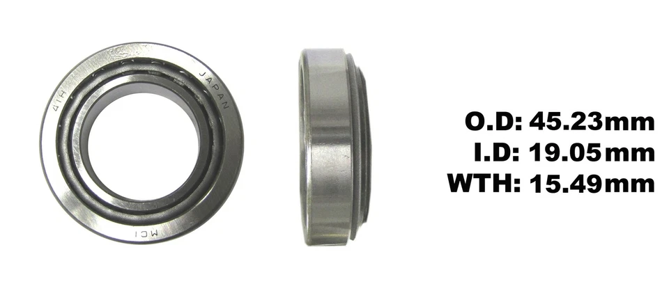 Rodamiento de rueda delantero izquierdo para Harley Davidson FXSTSB 1340 Bad Boy 1995 - 1997 Foto 1 de 1