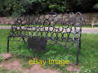 Photo 6x4 Horseshoe bench at Osmaston Osmaston/SK2043 This well-known be c2007