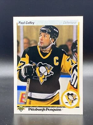 1990-91 Upper Deck French Paul Coffey #124 HOF - Image 1 of 2