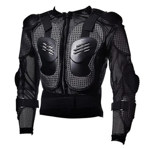 MOTORRAD MOTOCROSS BMX MX ATV BIKE GUARD KINDERSCHUTZ JUGEND KÖRPERPANZERUNG SCHWARZ - Bild 1 von 8