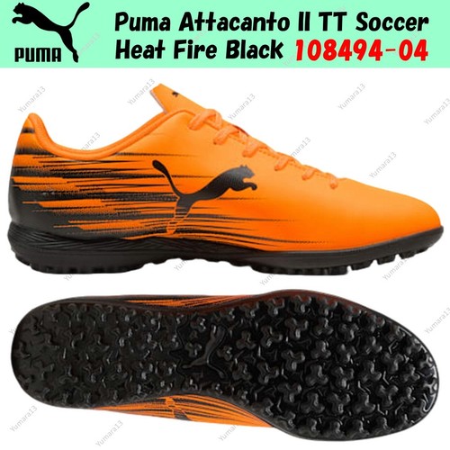 Puma Attacanto II TT Soccer Heat Fire Black 108494 04 taglia uomo