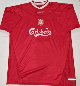 CAMISETA LOCAL DEL LIVERPOOL FC 2002/04 de REEBOK CARLSBERG #13 MURPHY TALLA XXL - Imagen 1 de 15