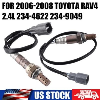 Sensor de oxígeno 2 piezas para Toyota RAV4 2006-2008 2,4 L sensor ascendente y descendente - Foto 1 de 4