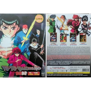 Yu Yu Hakusho DVD Vol.1-112 End + 2 Movies + Special (Eng Sub, Region Free) - Picture 1 of 6