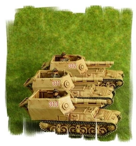 Painted! -  Lorraine Schlepper Battery (3 vehicles) - 15mm WW2 - Flames of War - Picture 1 of 2