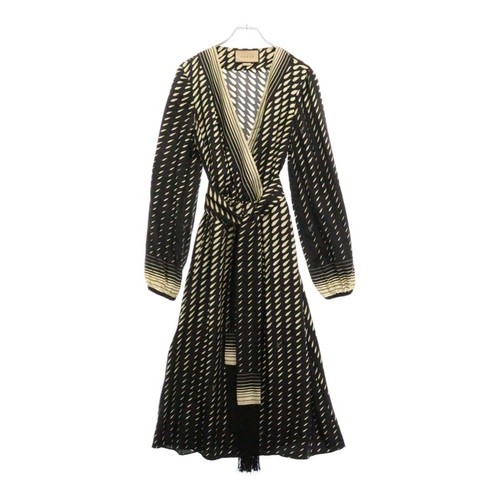 Gucci abito lungo seta modello intero nero donna 643440 ZAGHV usato7eea2c59