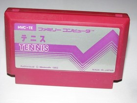 Tennis Nintendo Pulse Label Version Famicom NES Japan import US Seller