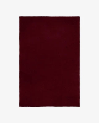 Hand-Tufted Wool Rug 9x12ft- Nordic Knots Grand Deep Wine Rug, Handmade Area Rug - Image 1 of 4