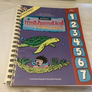 Mathematical Reasoning Beginning 1 by Doug Brambaugh and Linda Brumbaugh - Picture 1 of 1