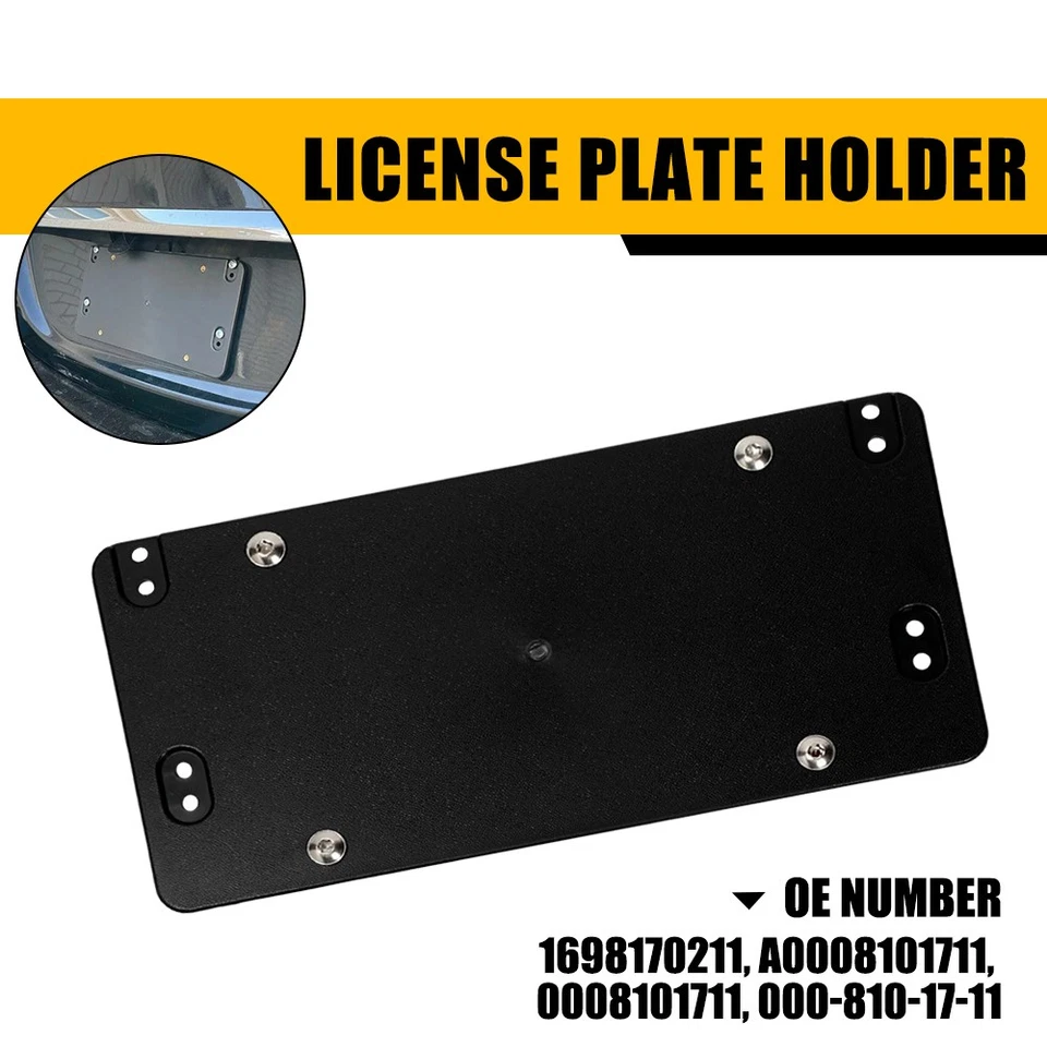 Задний монтажный кронштейн держатель номерного знака для Mercedes-Benz 2008-2020 E300 - Изображение 1 из 4
