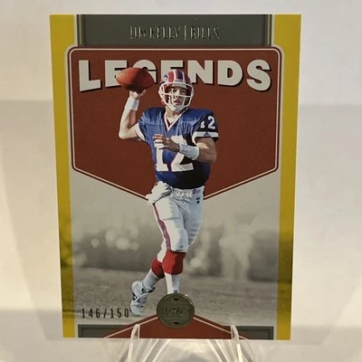 2022 Panini Legacy - Legends Jim Kelly #111 Yellow /150 - Image 1 of 2