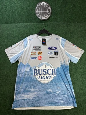 Camiseta Kevin Harvick 2023 Busch Uniforme Sublimado Ligero Pit Crew Talla 3XL DEFECTO Foto 1 de 4