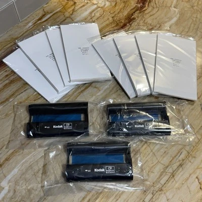 Lot of 3 KODAK PH-40 COLOR CARTRIDGES + KODAK XTRALIFE PAPER 180 SHEETS - Image 1 of 4