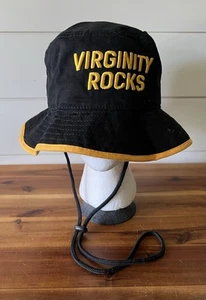 Danny Duncan Official Merch VIRGINITY ROCKS Bucket Hat Black & Yellow - Picture 1 of 6