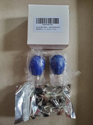 Anéis ajustáveis de metal para mamilos - Imagem 1 de 4