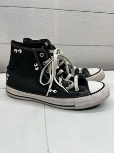 CHUCK TAYLOR ALL STAR HIGH GS 'EYES' Black Size 5 - Picture 1 of 12