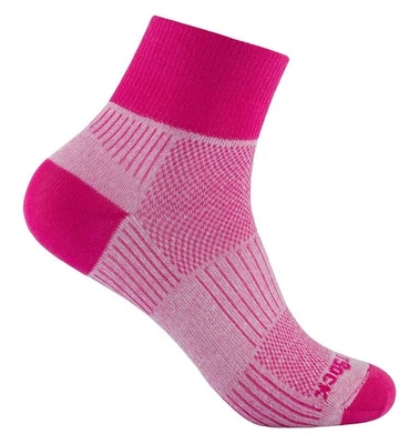 WRIGHTSOCK Profi Sportsocke Coolmesh II -anti-blasen -mittellang - pink