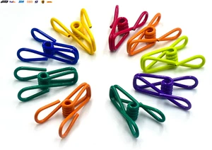 Chip Clips, Utility Pvc-Coated Steel Clip for Food Package, Chips Bag, Clothes, - Picture 1 of 7