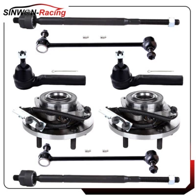 8 Set Wheel Bearing Hub Suspension Kit For Chrysler Town & Country 2008-2016 — 第 1/4 张图片