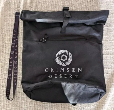 Crimson Desert Rolltop Backpack + Lanyard | gamescom 2024 - Bild 1 von 2