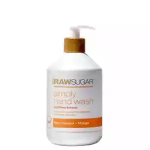 ++SALE++ Raw Sugar Simply Hand Wash -Raw Coconut+Mango "Organic" -NIB - Picture 1 of 6