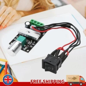 6V 12V 24V 3A PWM DC Motordrehzahlregler Vorwärts High Power Rückwärts /W Schalter - Bild 1 von 5