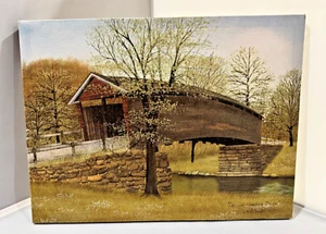 Billy Jacobs The Old Humpback Bridge Country Canvas 16 x 12 - Picture 1 of 3