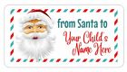 Christmas Labels Santa Father Xmas Gift Stickers Custom x 24 labels PER SHEET