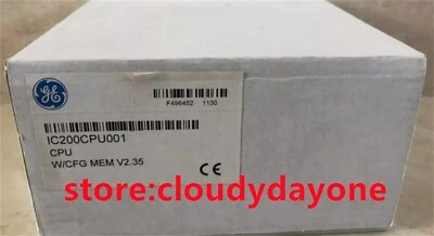 New GE Fanuc  IC200CPU001 Fanuc CPU Module IC200CPU001 - Image 1 of 2