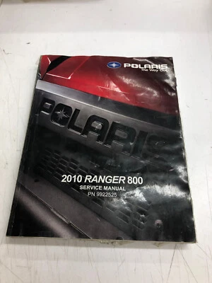 Original Polaris 2010 Ranger 800 manual de servicio P/N 9922525 OEM usado Foto 1 de 4