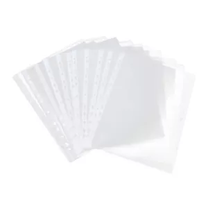 Clear Sheet Protectors Clear File Protector Sheet Protector Binder Paper Holder - Picture 1 of 16