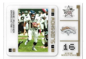 NFL 2004 Leaf Rookies & Stars Jake Plummer Slideshow Insert Card /250 +4 - Picture 1 of 3