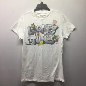 Looney Toons Vintage Graphic T Shirt Size S White - Picture 1 of 4