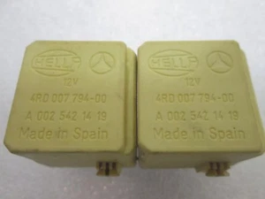 2X Mercedes A 002 542 14 19 washer pump Hella 4RD 007 794-00 Relay's 12V - Bild 1 von 5