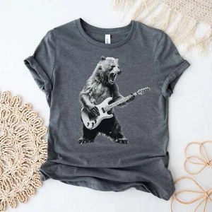 Camisa de bajo tocando oso - Imagen 1 de 17