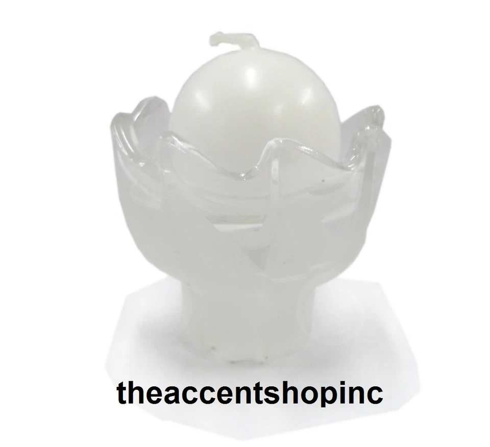 Rosenthal Small Blossom Crystal Votive (5610611000149010) - Image 1 of 1