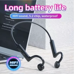 Ks19 Concept Bone Conduction Bluetooth Headset Wireless Ear-Mounted Non-In-Ear - Imagen 1 de 3