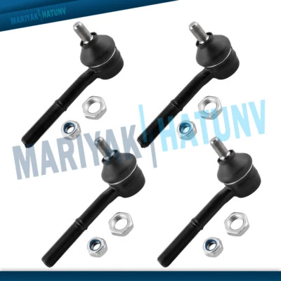 Extremos Tierod de varilla de amarre interior delantera 4 piezas para camioneta Nissan D21 4x4 Pathfinder Foto 1 de 4