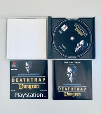 Deathtrap Dungeon - PS1 - Sony Playstation One 1 - Complete
