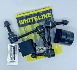 FALCON FPV XR8 XR6 XR6T FG FG2 FGX FRONT SWAY BAR LINKS WHITELINE D BUSHES  - Picture 1 of 5